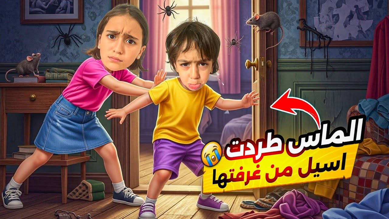 ألماس طردت غنى وأسيل من غرفتها 😁