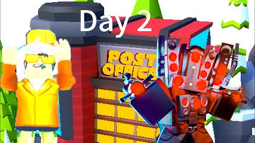 Checking my post office till I get a hyper upgraded titan speaker man (day 2)