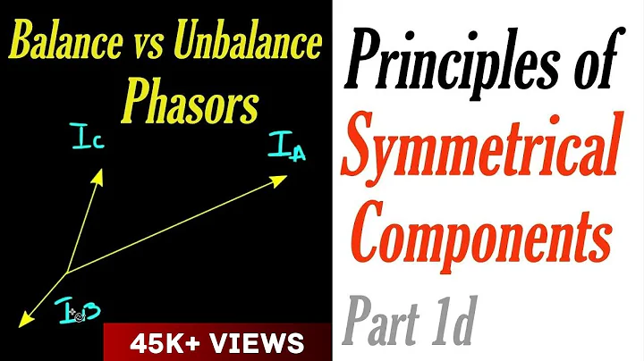 Principles of Symmetrical Components part 1d