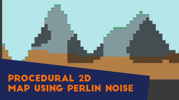 Procedural 2D Map with Caves P3 Generating caves - Unity 2020 tutorial