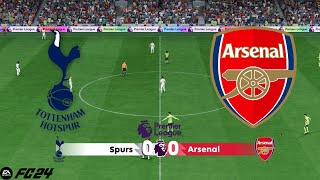 23-24 PL 토트넘 VS 아스날 시뮬레이션 FC24 SPURS VS ARSENAL SIMULATION