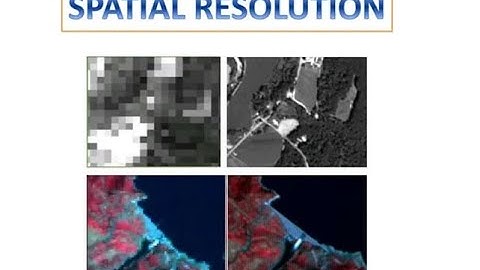 Spatial Resolution (Remote Sensing)