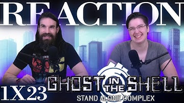 Ghost in the Shell: Stand Alone Complex 1x23 REACTION!! "Equinox"