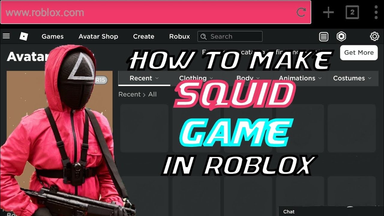 Bạn đã yêu thích trò chơi SQUID GAME và muốn chế tạo avatar của riêng mình trong ROBLOX? Hãy tận dụng các công cụ sáng tạo và tạo nên một avatar thành công với SQUID GAME. Hiện tại, đây là trò chơi hot nhất của năm!