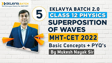 Eklavya Batch 2.0 // Physics Superposition of waves Part 4 Past Year MCQ // Basic Concepts