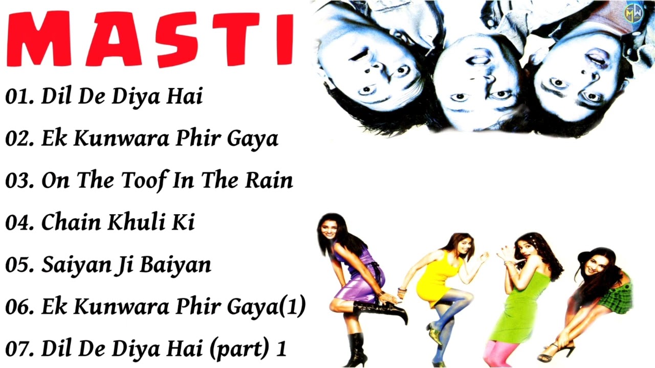 Masti Movie All Songs||Aftab ShivdasaniGenelia D'Souza||berang jamana||BERANG JAMANA||