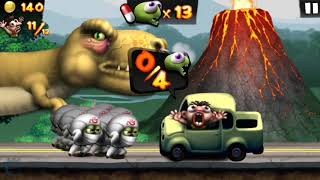 Zombie Tsunami:Extra Mission Eat 20 Pedistrals While Hunted By The T-Rex screenshot 3