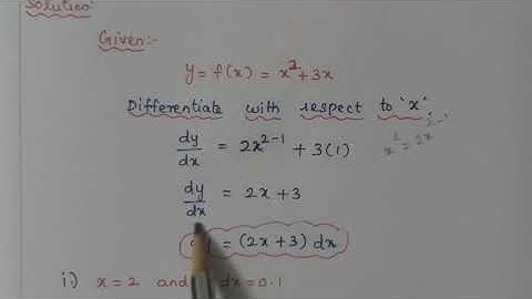 XII-MATHEMATICS,NEW SYLLABUS,(Vol-2),CHAPTER 8,DIFFERENTIALS AND PARTIAL DERIVATIVES,EX:8.2(2nd sum)