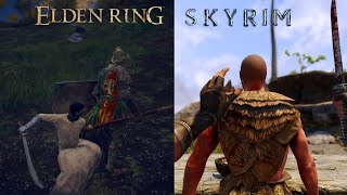 Skyrim vs Elden Ring stealth be like...