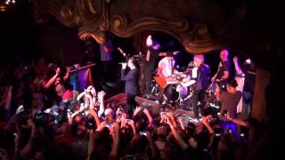 The Edge & Adam Clayton surprise performance at @U2's 20th Birthday Party