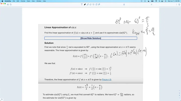 Linearization Example 2