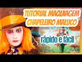 MAQUIAGEM ARTÍSTICA CHAPELEIRO MALUCO - COSPLAY