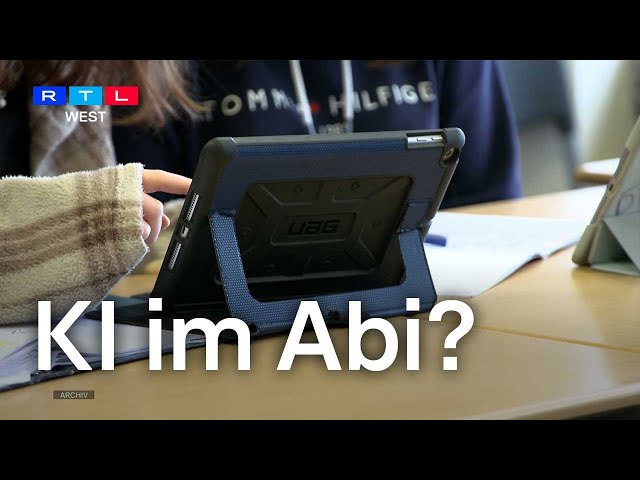 Knstliche Intelligenz im Abitur? NRW will genau das in fnf Jahren mglich  machen | RTL WEST - YouTube