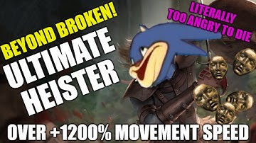 3.19 Ultimate UNPLUGGABLE Heist Runner Guide - 🅱orderline Unplayable Movement Speed