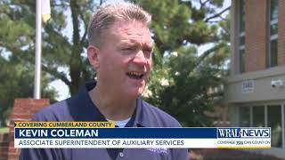 Sheriff's deputies patrol hallways at Cumberland year-round schools