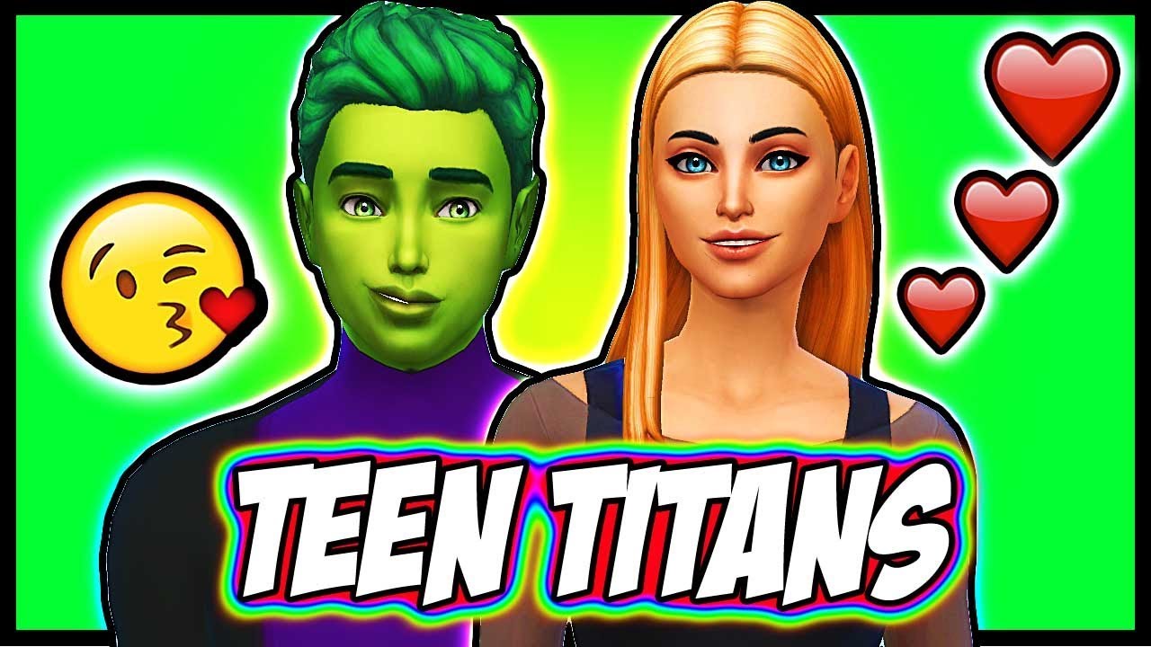 TEEN TITANS HAVE A BABY?? 👶💕 Beast Boy and Terra 👶💕 Sims 4 Random  Genetics Challenge! - YouTube