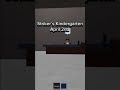 A gun in a kindergarten??? #shorts #strikerskindergarten #scary #roblox