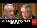 Roger Marshall Accuses Dems Of 'Outright Manipulation Of Data' About Healthcare During RFK Questions