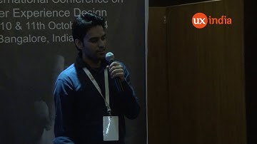 Amit Kumar Tiwari  at UXINDIA2014: Data Visualization