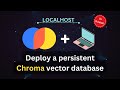 How to run a private Chroma Vector Database locally in 5 mins!