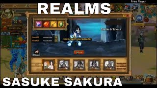 REALMS  | SASUKE SAKURA  ► Unlimited Ninja | Ninja Classic | Anime Ninja | Ninja World Online screenshot 3