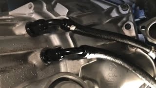 HOW TO INSTALL TRANS LINES ON YOUR LS SWAP USING AN6 PUSH LOCK FITTINGS QUICK AND EASY