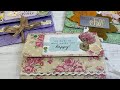 TRIPLE POCKETS ONE PAGE WONDER - TUTORIAL - USING ONE 12" PAPER - EASY DIY - SNAIL MAIL IDEA