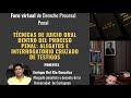 Foro Virtual de Derecho Procesal Penal