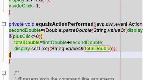 Ứng dụng Calculator Java phần 4
