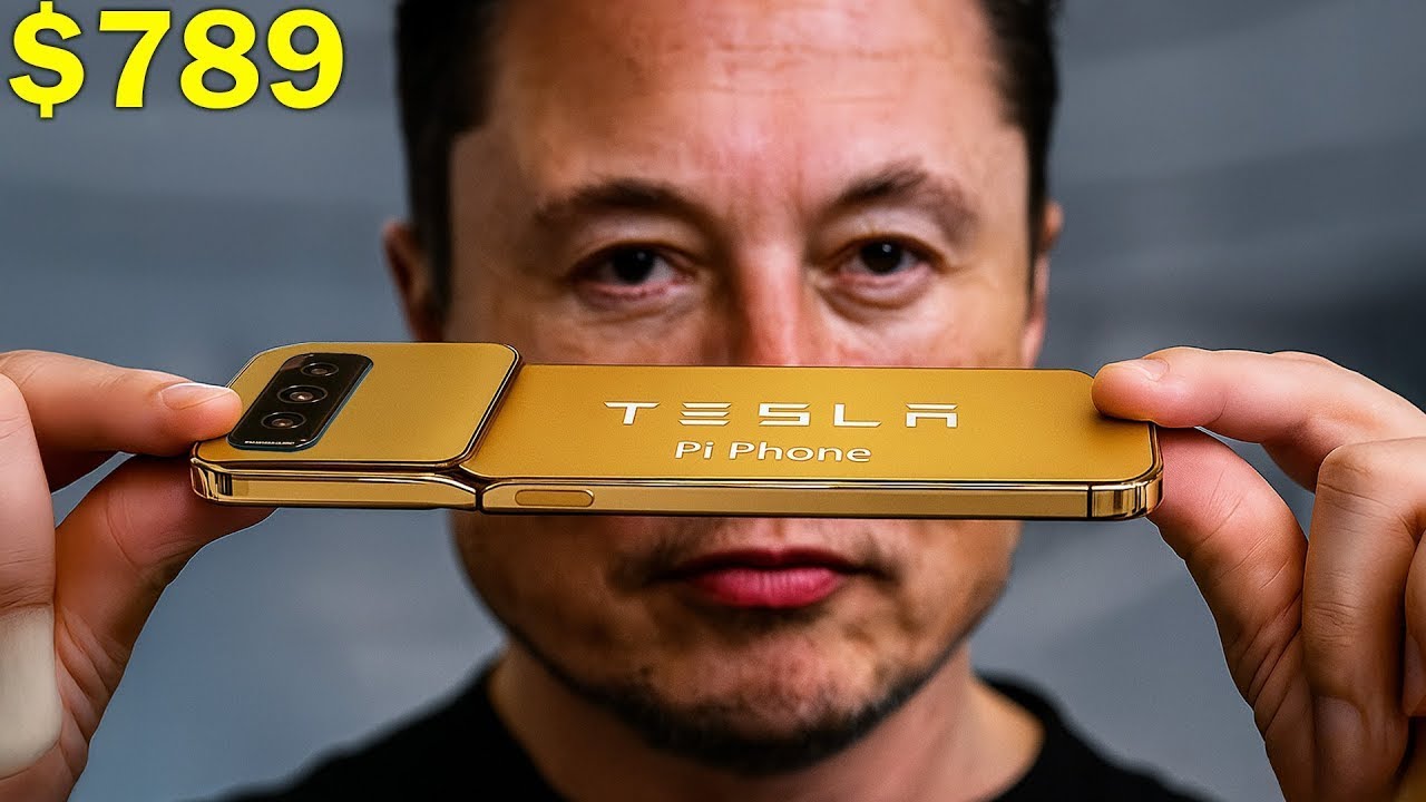 Tesla Pi Phone: $789 Starlink Beast with Free Internet, Solar Charge & Neuralink – iPhone 17 Killer?
