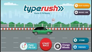 RUNRACE- Type Rush  lets try to reach 60 wpm screenshot 1