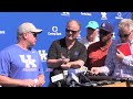 Kentucky football practice briefing