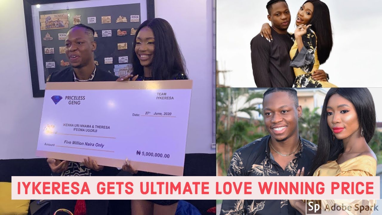 IYKERESA GETS ULTIMATE LOVE WINNING PRICE!!! 