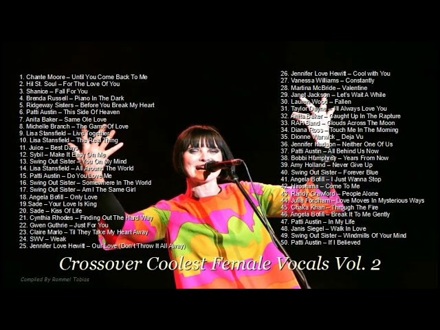 Crossover Coolest Female Vocals Vol. 2 - Smooth Jazz Female Vocals/R&B/Soul Compilation/Jazz Fusion class=