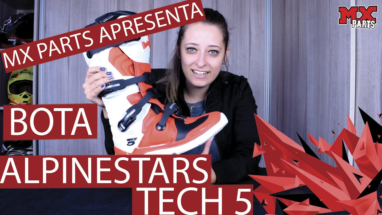 bota alpinestars tech 5 menor preço