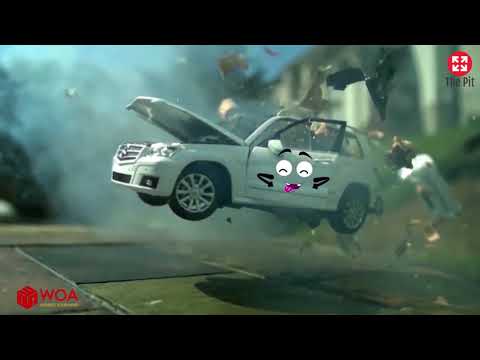 Funny Car accident #2 | Funny Fails moments - Woa Doodles