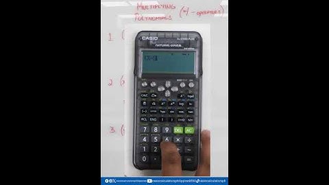 JHS   MULTIPLYING POLYNOMIALS