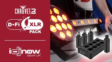 Make your lighting wireless!  Chauvet Dj D-Fi XLR Pack | I DJ NOW