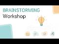 Brainstorming Workshop Theme Animated PowerPoint Slides