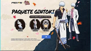 💎 Así LLEGA EL PAQUETE GINTOKI | RULETA DE TOKEN | FREE FIRE 