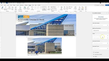 How to Use the Accessibility Checker in Microsoft Word
