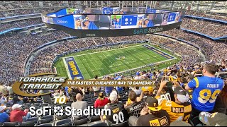 Torrance Transit Center Bus Ride to SoFi Stadium | My Experience Rams vs Steelers screenshot 3