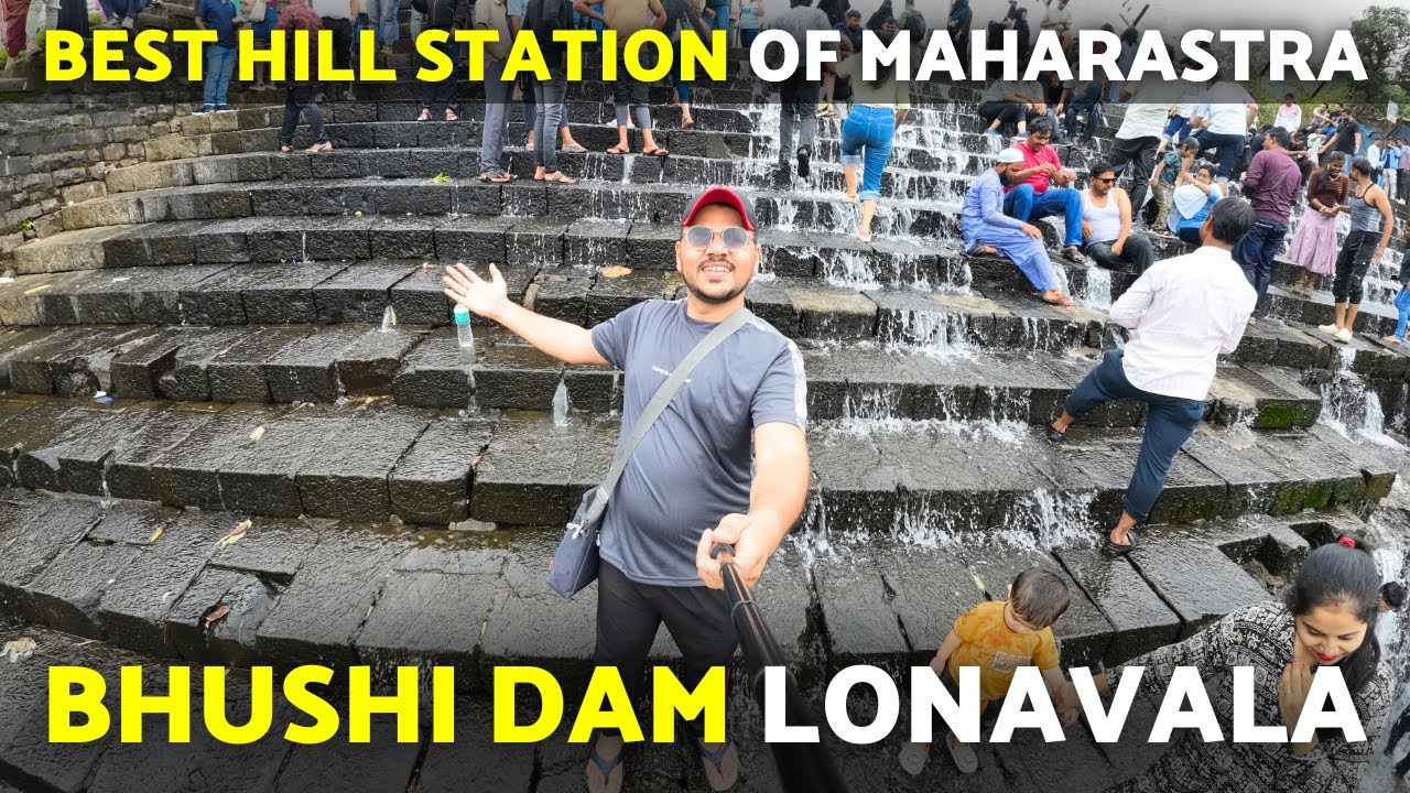 Bhushi Dam Lonavala | Monsoon Destination Near Mumbai & Pune | Lonavala Waterfall Spot 2025
