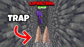 So I Made A TRAP On This Cracked LifeSteal SMP...