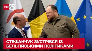 ЕС должен прислушаться к нуждам Украины – Стефанчук встретился с бельгийскими политиками