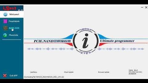 ibox2 search factory code update