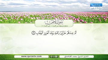 سورة ص | تلاوة مباركة من الآية 1 إلى الآية 16 | بصوت القارئ الشيخ سعد الغامدي