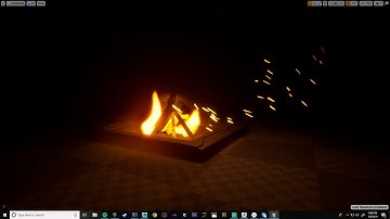 Intro to VFX in UE4 Fire Tutorial Renders