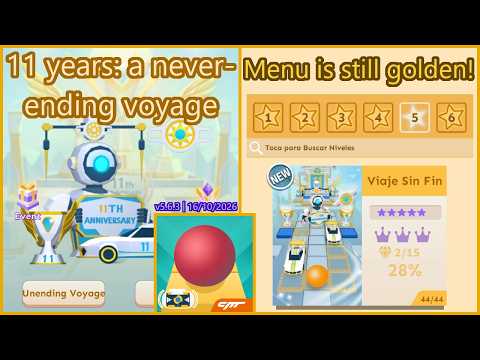 Bonus Update for the 11th Anniversary: The "Voyage" That Never Ends | Rolling Sky 5.6.3 (10/16/2026)