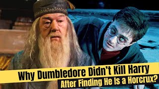 Why Dumbledore Didn&#39;t Kill Harry After Finding He is a Horcrux | Explained in Hindi